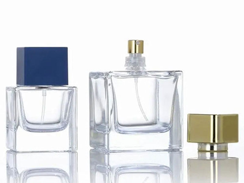 Square Glass Perfume Bottles