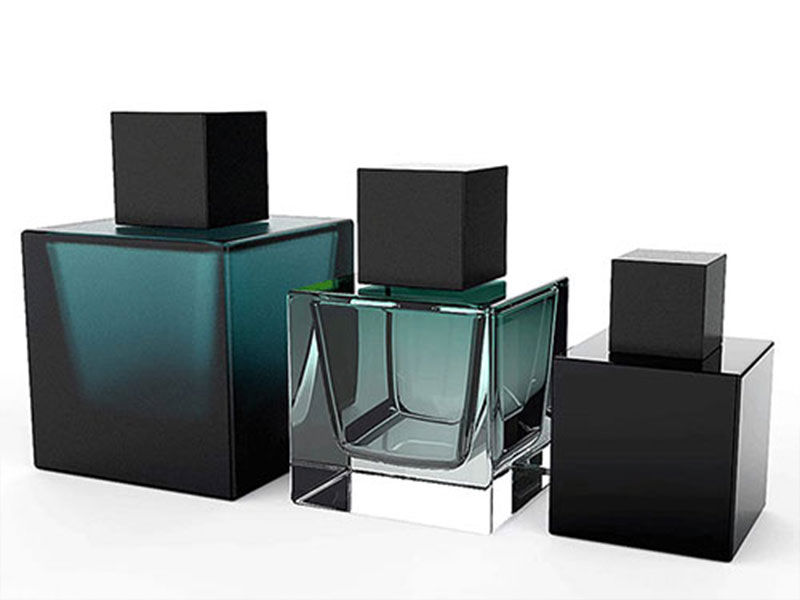 Square Glass Perfume Bottles
