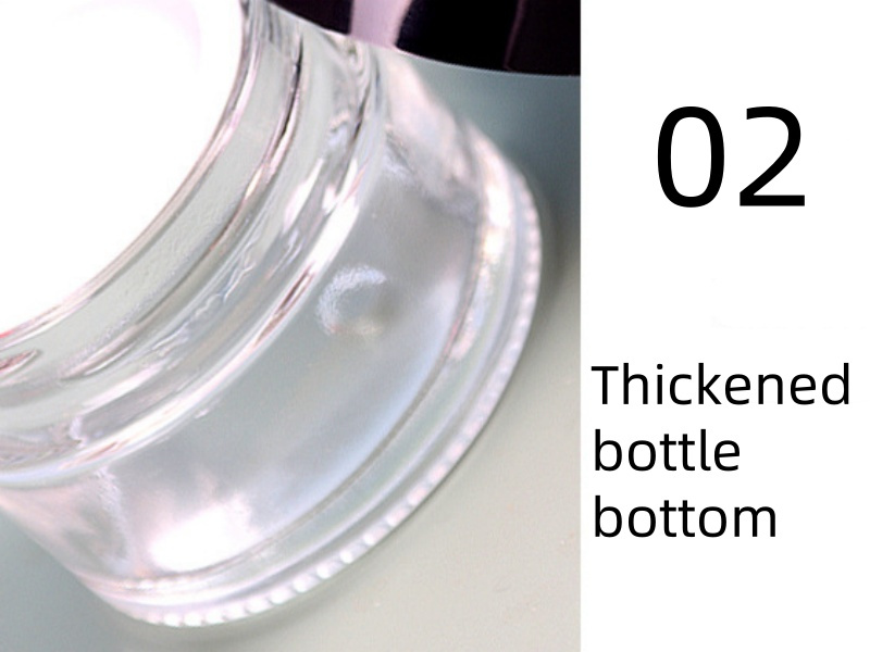 5-100g Transparent Glass Cream Jars Wholesale