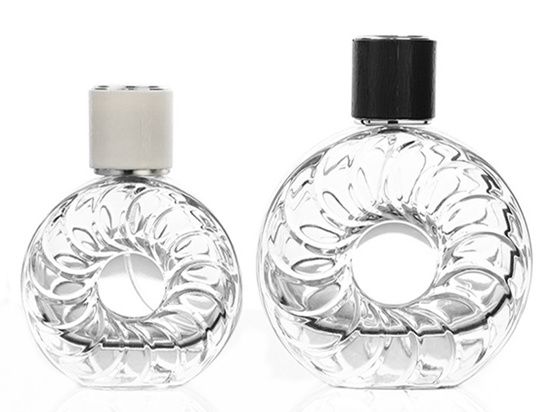 30/50/100ml Oval sunflower glass perfume bottle cosmetic bottle