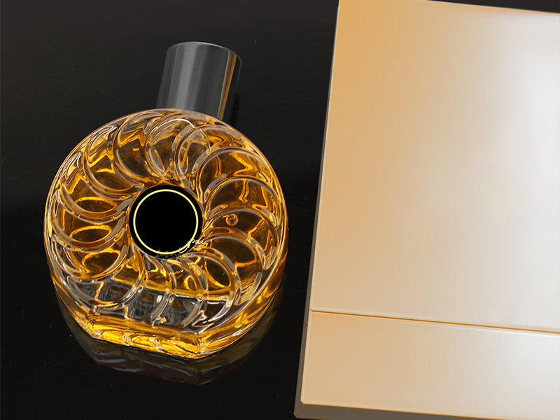 30/50/100ml Oval sunflower glass perfume bottle cosmetic bottle