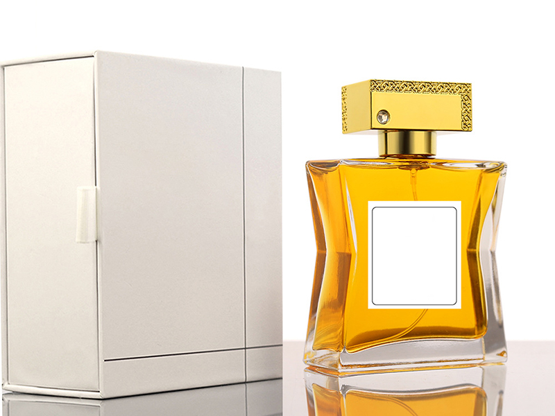 Perfume bottle waist thickened refined white material packaging bare bottle