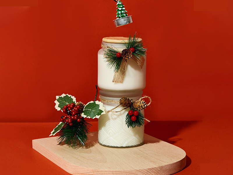 500ml Large Capacity DIY Christmas Festival Candle Jar