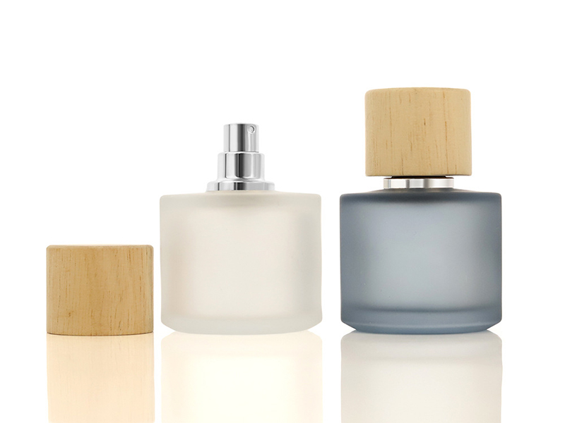 50ml colorful aromatherapy perfume bottle with wooden cap