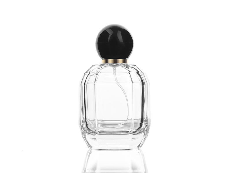 Perfume bottle spot multi-faceted glass bottle 100ml