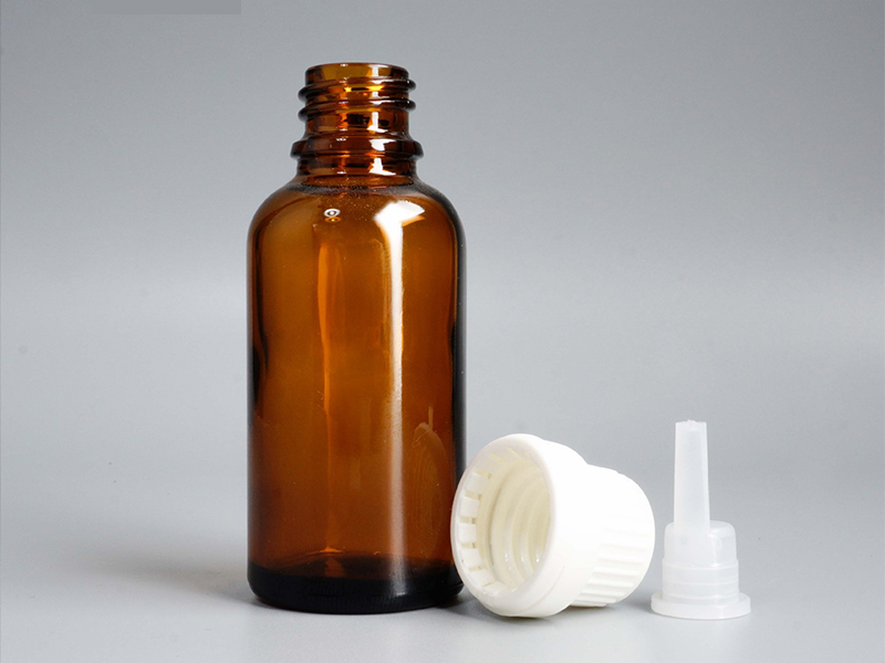 10ml-100ml brown dropper/roller essential oil bottle with seal cap