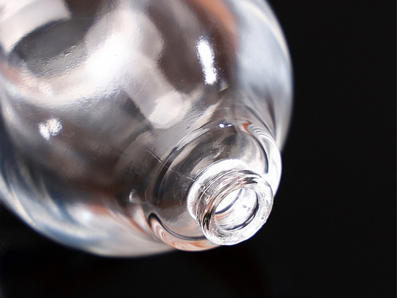 15 bayonet glass perfume bottle transparent 100 ml