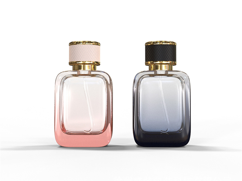 Glass spray bayonet perfume transparent sub-bottle glass bottle customization