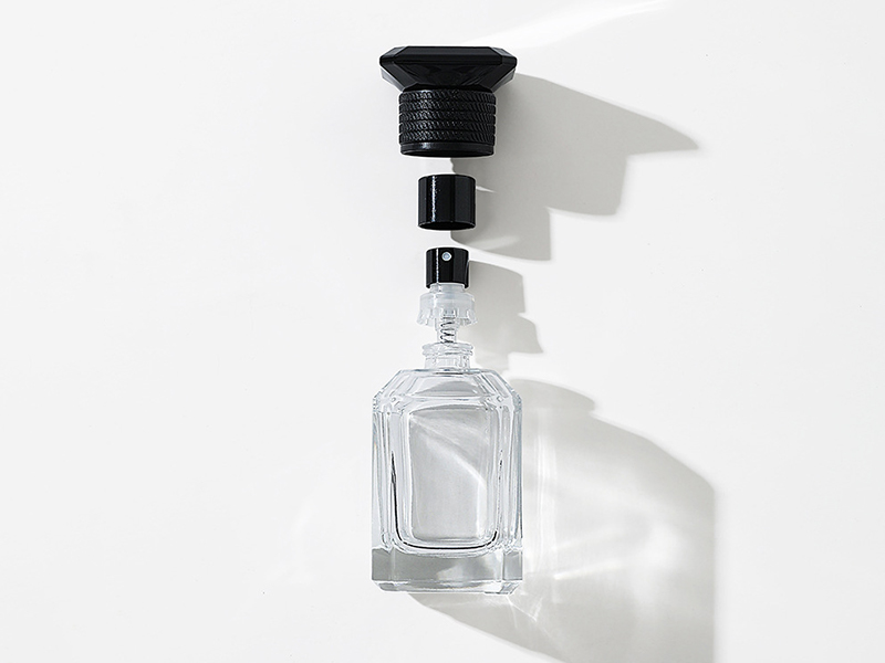 Bare bottle bayonet glass perfume bottle cosmetics packaging bottle