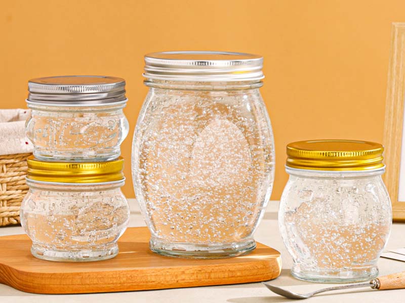 Multifunctional glass bird's nest packaging jar food packaging jar wholesale