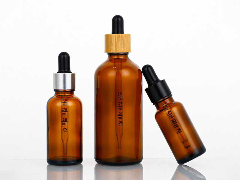 5ml graduated glass essential oil bottle for cosmetic essence