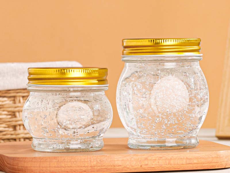 Multifunctional glass bird's nest packaging jar food packaging jar wholesale