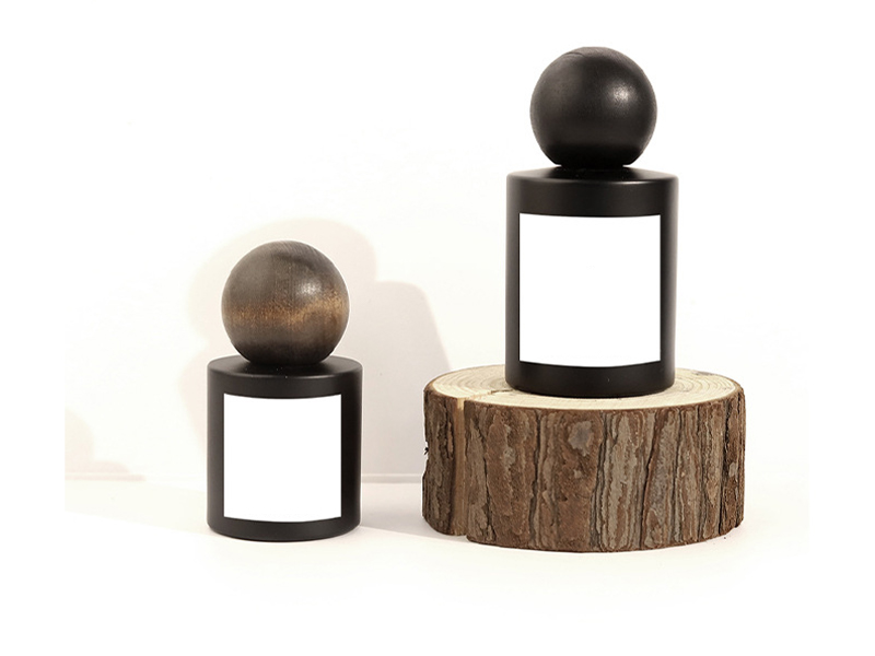 30ml50ml ebony agarwood perfume bottle black