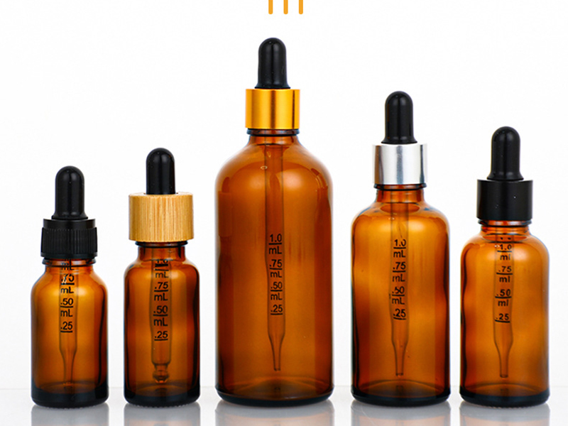 5ml graduated glass essential oil bottle for cosmetic essence