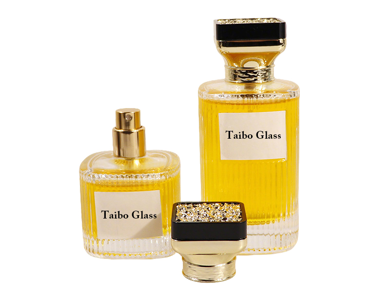 Spot 50/100ml transparent glass bottle bayonet perfume bottle