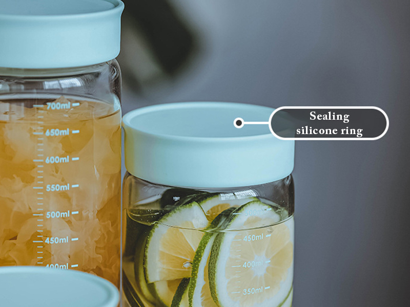 Honey glass jar sealed jar storage jar yogurt cup breakfast cup