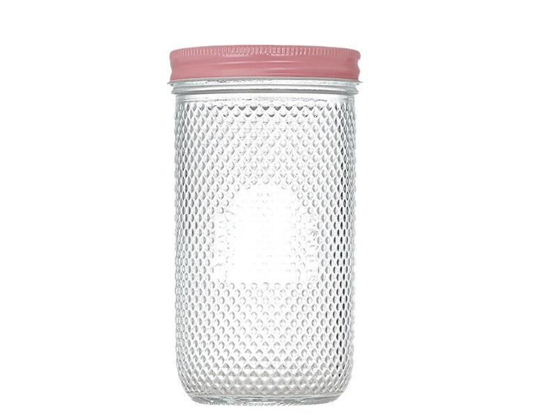 Multipurpose airtight glass jar food grade with lid