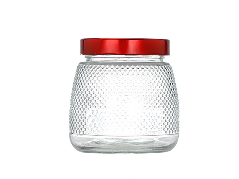 Multipurpose airtight glass jar food grade with lid