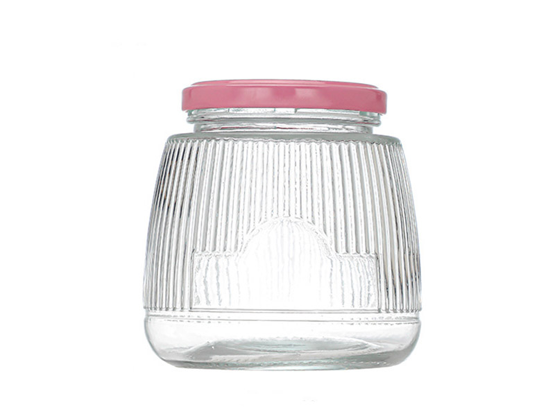 Multipurpose airtight glass jar food grade with lid