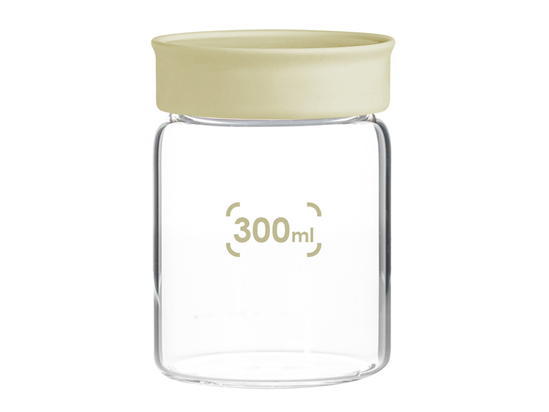 Honey glass jar sealed jar storage jar yogurt cup breakfast cup