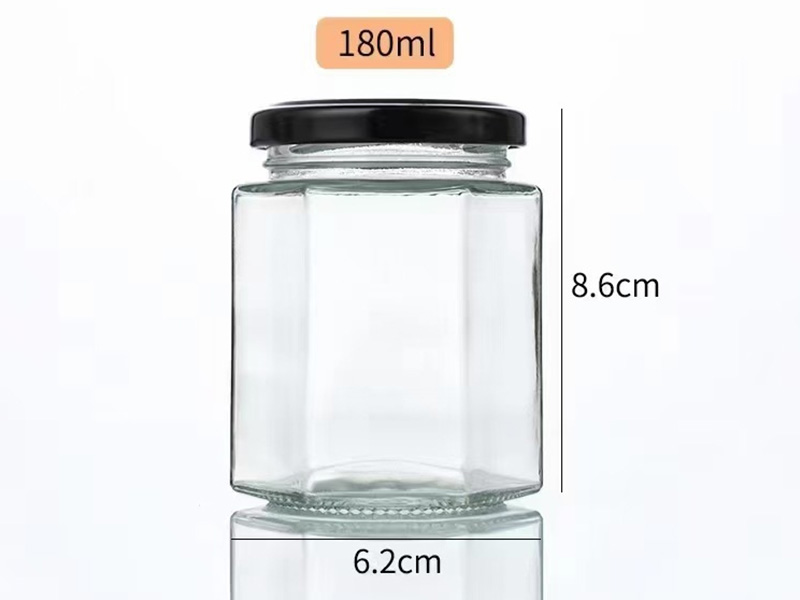 45-730ml glass bottle sealed with lid packaging bottle honey chili pickle bottle