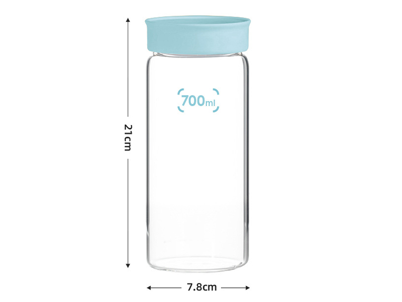 Honey glass jar sealed jar storage jar yogurt cup breakfast cup