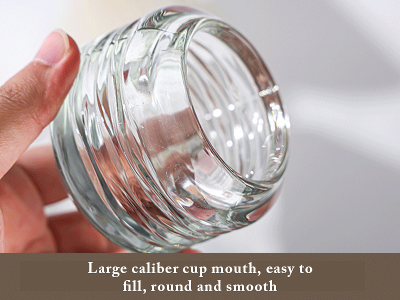 Factory wholesale transparent candle holders and candlesticks with reliefs